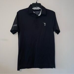 Travis Mathew x The Chive Murray Bros Golf Polo Shirt Size Small